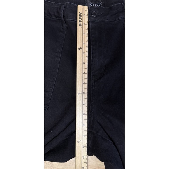 Judy Blue Jogger Jeans Women's 18W Black Stretch Denim (missing drawstring) - Picture 9 of 12